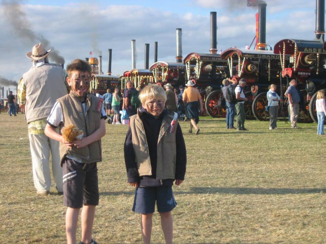 At the Great Dorset Steam Fair